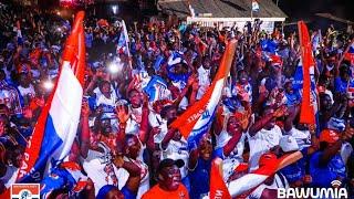 Kennedy Agyapong, NAPO pulls crazy Crowd at Effiduase Market