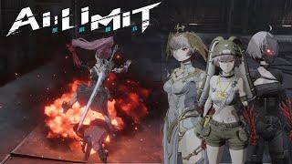 AI LIMIT New Demo Gameplay - All Weapon & Spell Moveset - Hunter of Blader Boss Anime Soulslike ARPG