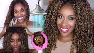 The Perfect Wash and Go! Heat Free Hair | Jackie Aina