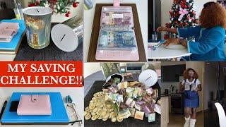 MY SAVING CHALLENGE// BUDGETING//MU MONTHLY PAYDAY ROUTINE