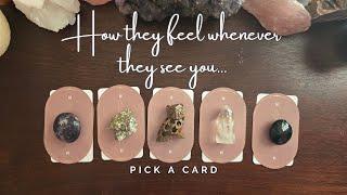 ..:: How they feel whenever they see you... ::.. pick a card ..:: love tarot reading ::..