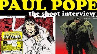 Paul Pope Shoot Interview: Batman 100, THB, Battling Boy, Escapo, Heavy Liquid, making manga