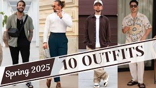 10 Latest Spring Outfit Ideas for Men 2025 | Men's Fashion