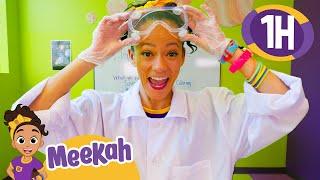 Meekah Learns Science and Does Fun Science Experiments! | 1 HOUR OF MEEKAH! | Blippi Toys