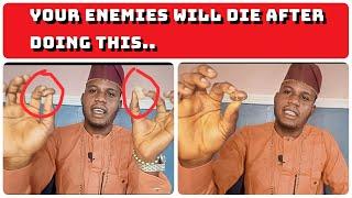 Your enemies will run after doing this. / Back to sender spiritual tips.