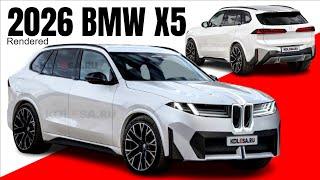 New 2026 BMW X5 Rendered