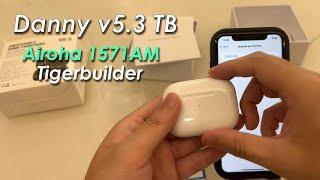 NEW AirPods Pro 2 Clone! Danny v5.3 TB Airoha 1571AM | NEW Adaptive Audio & Conversation Awareness!