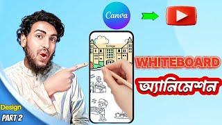 whiteboard animation video in canva | canva design part 2 | Saif Techno Studio !!