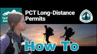 Pct Permit Process With a Partner | 2024 Thru Hike