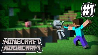 Tree. Sheep. House! Starting Season 1 of Noobcraft Episode 1 Survival Minecraft.