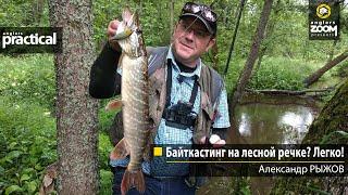 Байткастинг на лесной речке? Легко! Александр Рыжов. Anglers Practical
