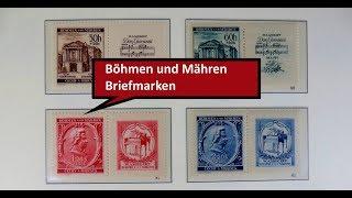 Böhmen und Mähren - Briefmarken Wert - Die Briefmarken von Böhmen und Mähren mit den Sammlerwerten