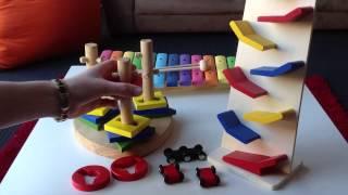 Toy Showcase 2: Xylophone, Rolling Cars, Twist Disk