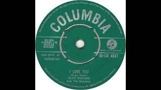 UK no. 1, (120b) Cliff Richard & The Shadows - I Love You