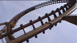 Son of Beast Looping Wooden Roller Coaster Onride POV Offride Shots Kings Island