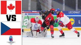 CANADA VS CZECHIA SEMIFINALS HIGHLIGHTS IIHF U18 WOMEN´S WORLD CHAMPIONSHIP 2025