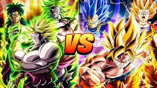 Top 4 Broly LRs vs Dragon Ball Z Dokkan Battle