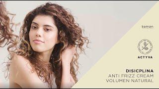 TUTORIAL // #KEMON // ACTYVA STYLING // Disciplina Anti Frizz Cream // Movimiento Natural