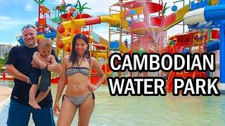 We Visit Garden City Water Park in Phnom Penh, Cambodia!