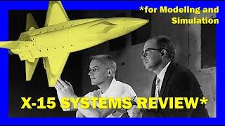 X-15 Space Plane - A Review for 6DOF Model Development | Flight Simulation Tutorial - Section 2.1