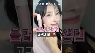 면봉으로 바닥긁은 블러셔는 처음이야 #디어달리아 #블러셔추천 #리퀴드블러셔 #데일리메이크업 #koreanmakeup #kbeauty