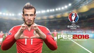 Gareth Bale All Goals EURO 2016 / PES 2016