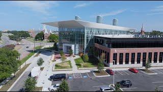 Inside Baylor University's Hurd Welcome Center