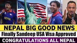 Nepal Big Good News Sandeep Lamichhane Visa Approved By USA | Pak Media Reaction On Nepal