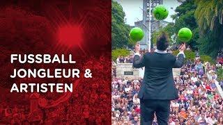 FUSSBALL JONGLEUR - FUSSBALLARTISTEN - FREESTYLE ARTISTS