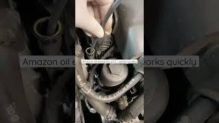 MK7 Golf Oil Extraction using 12V pump from The ‘Zon (pt 2)