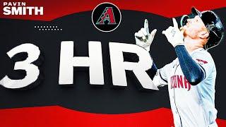 Pavin Smith hits 3 homers for D-backs including a GRAND SLAM! (Falls 2-run homer shy of HR cycle!)