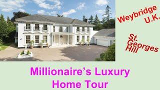 Mega Million £ Weybridge, U.K. Fantasy Dream Home Virtual Tour (L2118)