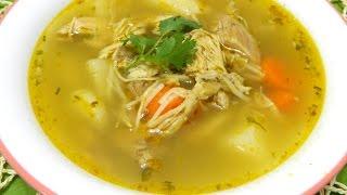 Sopa de Pollo Boricua (Puerto Rican Chicken Soup)