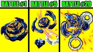 Beyblade, but after every battle my bey gets MORE DESTROYED!!
