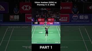 Viktor Axelsen vs Prannoy H. S. BWChampionships 2023 | QF | PART 1  #badminton  #trending  #sports