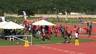 DEAN CLARK WINS 400MH AT GC.FOSTER COLLEGE  #400mh #trackmeet #trackandfield #calabarlife