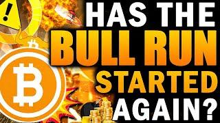 Has the BTC and crypto Bull run started again?