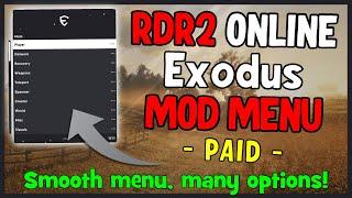 Exodus Lite Menu | PAID RDR2 Mod Menu | GOLD Recovery | Smooth Animations + Many Options! | Tutorial