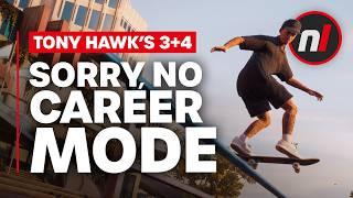 Career Mode Axed for Tony Hawk's Pro Skater 3+4