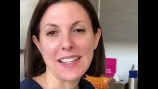 Patient's Glowing Skin after AquaGold Fine Touch at Hellman Dermatology