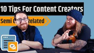 10 Things Every Content Creator Should Be Doing - With Quackalope & BoardGameCo