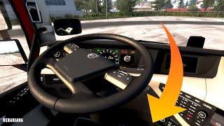 ETS2 Mods v1.43 | Volvo FH 2012 Animated Steering Wheel | ETS2 Mods