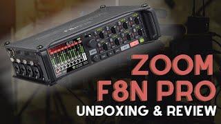 Zoom F8n Pro Field Recorder UNBOXING and REVIEW - Sound Just Like A Pro