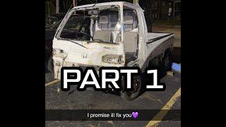 1993 HONDA ACTY BUILD!! - PART1