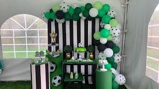 Soccer theme birthday/ cumpleaños temática soccer