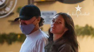 Leonardo DiCaprio,49, & Girlfriend Vittoria Ceretti, 26, Hold Hands While Out On Stroll After Dinner