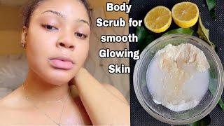 DIY SUGAR SCRUB FOR PERFECT GLOWING SKIN | NO MORE  STRAWBERRY SKIN & LEGS!  #scrub scru