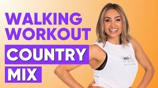 Struggling to hit your step count? Get 2500 steps in 20 mins with this FUN Cardio Country Walk!