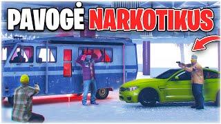 PAVOGĖ NARKOTIKUS? ∣ GTA ROLEPLAY LIETUVIŠKAI (OneX.lt)