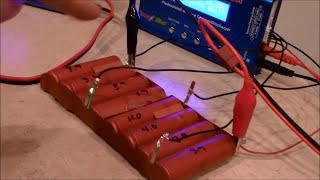18650 lithium ion cell balancing with the new charger